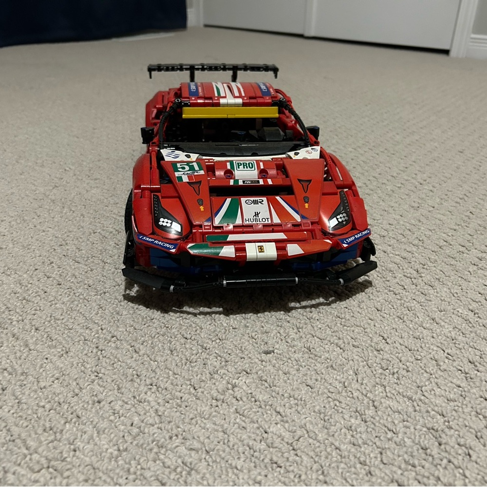 Lego Ferrari. Already built